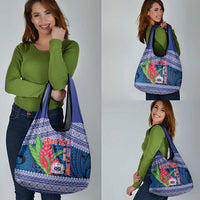 Custom Samoa Rugby Grocery Bag Go Champions Samoan Gingers LT14 - Polynesian Pride