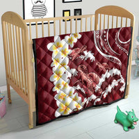 Blood Gold Polynesia Quilt Polynesian Frangipani With Sea Turtles