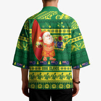 Cook Islands Christmas Kimono Surfing Santa Mere Kiritimiti - Polynesian Pride