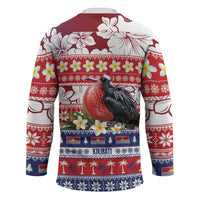 Kiribati Christmas Hockey Jersey Frigatebird Santa Tekeraoi n te Kiritimati - Polynesian Pride