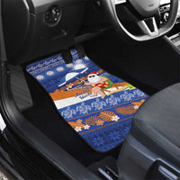 Marshall Islands Christmas Car Mats Beachy Santa Monono ilo raaneoan Nejin - Polynesian Pride