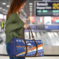 Marshall Islands Christmas Travel Bag Beachy Santa Monono ilo raaneoan Nejin - Polynesian Pride