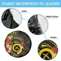 Vanuatu Christmas Spare Tire Cover Vanuatuan Pig Tusk - Meri Krismas!