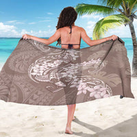 Polynesia Hammerhead Shark Tattoo With Plumeria Lei Sarong LT14 - Polynesian Pride