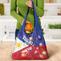 Personalised Philippines Billiards Grocery Bag Cue With Balls Flag Style LT14 - Polynesian Pride