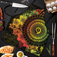 Vanuatu Apron Hibisus Polynesian Pattern Reggae - Polynesian Pride