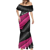 New Zealand Silver Fern Rugby Custom Mermaid Dress 2025 All Black Go Champions - Polynesian Pride