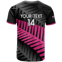 New Zealand Silver Fern Rugby Custom T Shirt 2025 All Black Go Champions - Polynesian Pride