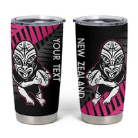 New Zealand Silver Fern Rugby Custom Tumbler Cup 2025 All Black Go Champions - Polynesian Pride