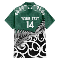 New Zealand South Africa Rugby Custom Family Matching Long Sleeve Bodycon Dress and Hawaiian Shirt Springboks Kente All Black Maori Together - Polynesian Pride