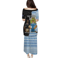 New Zealand Argentina Rugby Custom Puletasi 2025 Los Pumas All Black Together - Polynesian Pride