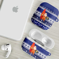 Nauru Christmas AirPods Case Cute Santa Coat Of Arms Merry Xmas LT14 - Polynesian Pride
