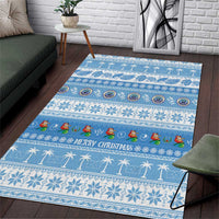 FSM Christmas Area Rug Merry Xmas Federated States of Micronesia - Polynesian Pride