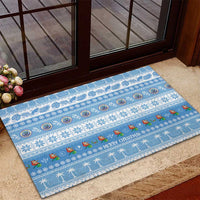 FSM Christmas Rubber Doormat Merry Xmas Federated States of Micronesia - Polynesian Pride