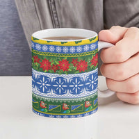 Solomon Islands Christmas Ceramic Mug The Solomons Melanesian Meri Krismas - Polynesian Pride