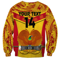 Custom Papua New Guinea Rugby Sweatshirt 2023 Go Kumuls Pacific Dynamic Style LT14 - Polynesian Pride