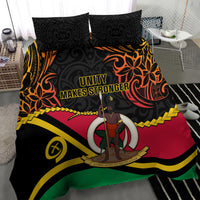 Vanuatu Unity Day Bedding Set 29 November Coat Of Arms With Flag Style LT14 - Polynesian Pride