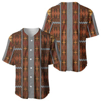 Malo e Lelei Tonga Baseball Jersey Tongan Ngatu Tapa Cloth - Polynesian Pride