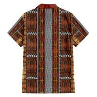 Malo e Lelei Tonga Family Matching Off The Shoulder Long Sleeve Dress and Hawaiian Shirt Tongan Ngatu Tapa Cloth - Polynesian Pride