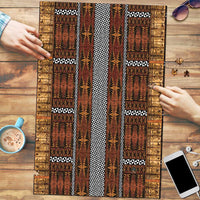 Malo e Lelei Tonga Puzzle Tongan Ngatu Tapa Cloth - Polynesian Pride