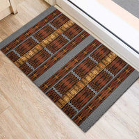 Malo e Lelei Tonga Rubber Doormat Tongan Ngatu Tapa Cloth - Polynesian Pride