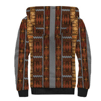 Malo e Lelei Tonga Sherpa Hoodie Tongan Ngatu Tapa Cloth - Polynesian Pride