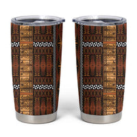Malo e Lelei Tonga Tumbler Cup Tongan Ngatu Tapa Cloth - Polynesian Pride