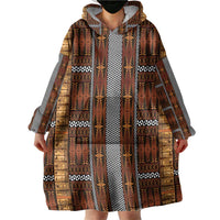 Malo e Lelei Tonga Wearable Blanket Hoodie Tongan Ngatu Tapa Cloth - Polynesian Pride