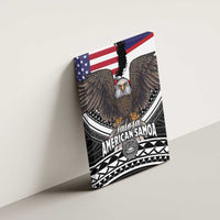 Talofa American Samoa Flag Day Canvas Wall Art Bald Eagle Polynesian Tattoo