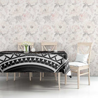 Talofa American Samoa Flag Day Tablecloth Bald Eagle Polynesian Tattoo