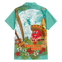 Hawaii Cinco de Mayo Family Matching Tank Maxi Dress and Hawaiian Shirt Chili Pepper Hula Girl Tropical Vibes