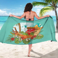 Hawaii Cinco de Mayo Sarong Chili Pepper Hula Girl Tropical Vibes