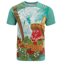 Hawaii Cinco de Mayo T Shirt Chili Pepper Hula Girl Tropical Vibes