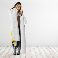 Custom Papua New Guinea Cricket Hooded Blanket 2024 Go PNG