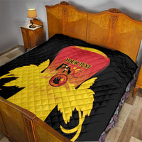 Custom Papua New Guinea Cricket Quilt 2024 Go PNG