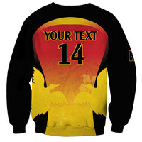 Custom Papua New Guinea Cricket Sweatshirt 2024 Go PNG