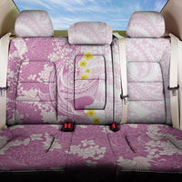 Purple Hawaii Shark Tattoo Back Car Seat Cover Puakenikeni Lei Plumeria Polynesian Pattern LT14 One Size Purple - Polynesian Pride