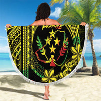 Reggae Kosrae Liberation Day Beach Blanket September 8 Polynesian Tattoo - Polynesian Pride