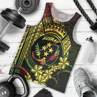 Reggae Kosrae Liberation Day Men Tank Top September 8 Polynesian Tattoo - Polynesian Pride