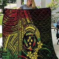 Reggae Kosrae Liberation Day Quilt September 8 Polynesian Tattoo - Polynesian Pride