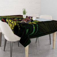 Reggae Kosrae Liberation Day Tablecloth September 8 Polynesian Tattoo - Polynesian Pride