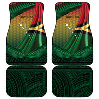 Long Live Vanuatu Independence Day Car Mats 46th Anniversary Woven Pattern LT14 - Polynesian Pride