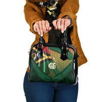 Long Live Vanuatu Independence Day Shoulder Handbag 46th Anniversary Woven Pattern LT14 One Size Reggae - Polynesian Pride