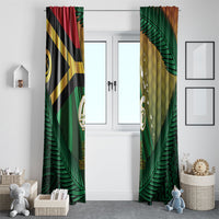 Long Live Vanuatu Independence Day Window Curtain 46th Anniversary Woven Pattern LT14 - Polynesian Pride