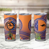 PNG New Ireland Province Tumbler Cup Niu Ailan Necklace Polynesian Tattoo - Polynesian Pride