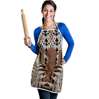 Wahaika New Zealand Apron Maori Weapon Kowhaiwhai Fern Poutama Motifs