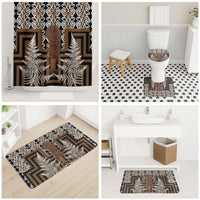Wahaika New Zealand Bathroom Set Maori Weapon Kowhaiwhai Fern Poutama Motifs