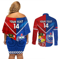 custom-samoa-and-tonga-rugby-couples-matching-off-shoulder-short-dress-and-long-sleeve-button-shirts-2023-world-cup-manu-samoa-with-ikale-tahi