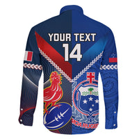 custom-samoa-and-france-rugby-family-matching-short-sleeve-bodycon-dress-and-hawaiian-shirt-2023-world-cup-manu-samoa-with-les-bleus