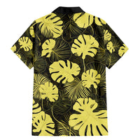 Yellow Hawaii Kukui Nut Lei Family Matching Mermaid Dress and Hawaiian Shirt Hawaiian Pattern Monstera Tropical Vibes - Polynesian Pride